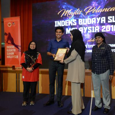 PELANCARAN INDEKS BUDAYA SUKAN MALAYSIA 2018