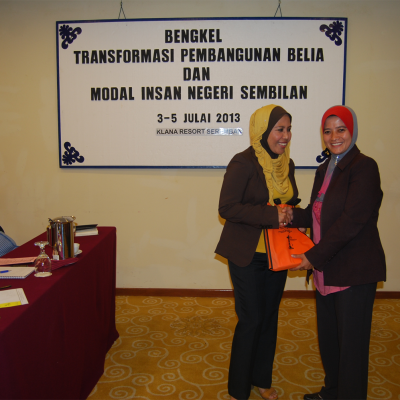 BENGKEL TRANSFORMASI PEMBANGUNAN BELIA DAN MODAL INSAN NEGERI SEMBILAN