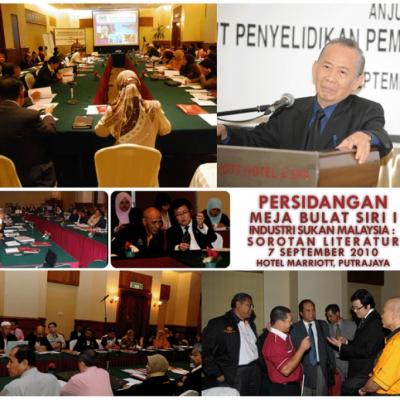 PERSIDANGAN MEJA BULAT SIRI I: INSUDTRI SUKAN MALAYSIA : SOROTAN LITERATUR