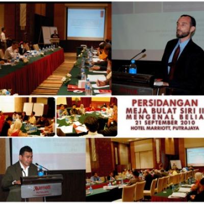 PERSIDANGAN MEJA BULAT SIRI II: MENGENAL BELIA