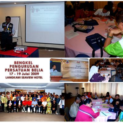 BENGKEL PENGURUSAN PERSATUAN BELIA