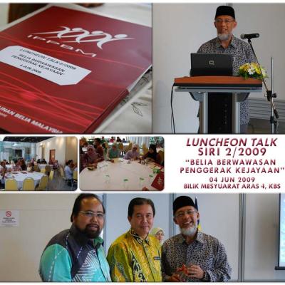 LUNCHEON TALK SIRI 2/2009: 