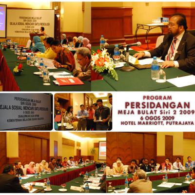 PROGRAM PERSIDANGAN MEJA BULAT SIRI 2/2009