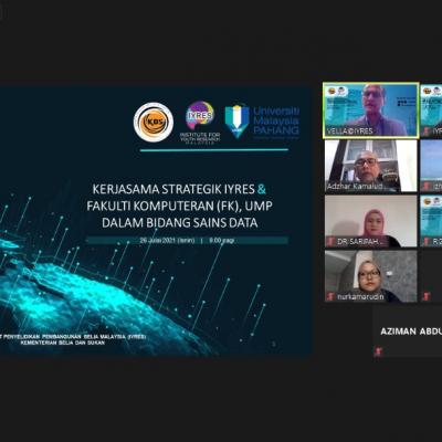 KUNJUNGAN HORMAT DARIPADA UNIVERSITI MALAYSIA PAHANG (UMP)