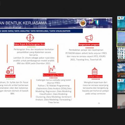 KUNJUNGAN HORMAT DARIPADA UNIVERSITI MALAYSIA PAHANG (UMP)