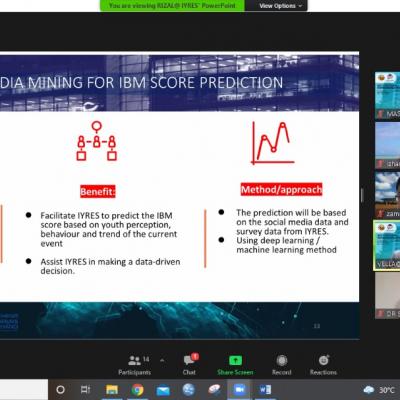 KUNJUNGAN HORMAT DARIPADA UNIVERSITI MALAYSIA PAHANG (UMP)